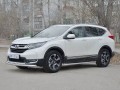 Защита переднего бампера HONDA CR-V 2017-  (двойная) D63 секции-D42 дуга