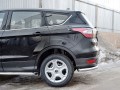 Защита заднего бампера FORD KUGA 2016-  уголки D63 секции