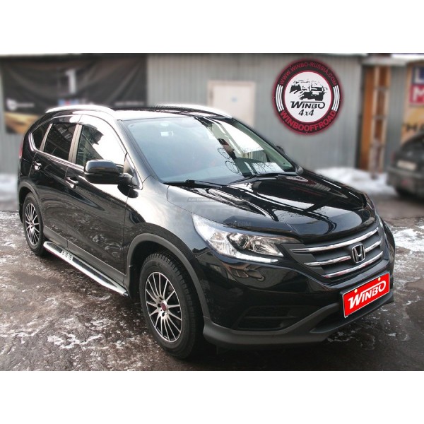 Оригинальные пороги Honda CR-V с 2012 (Вариант 2)