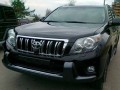 Накладка на передний бампер Toyota Land Cruiser Prado 150 2009-2014