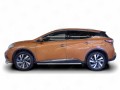 Защита порогов Nissan Murano с 2016 труба с листом 42мм