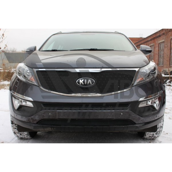 Защита радиатора KIA Sportage с 2014 (Black)