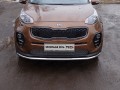 Решетка радиатора Kia Sportage с 2016 (Вариант 2)