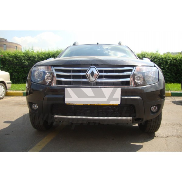 Защита радиатора Renault Duster 2010-2015 (Black)