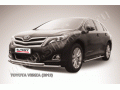 Защита переднего бампера Toyota Venza с 2013 (Двойная)