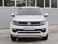 Защита переднего бампера VOLKSWAGEN AMAROK 2016-  D63 волна-75х42 дуга