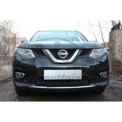 Защита радиатора Nissan X-Trail с 2014 (Black)