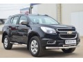 CHEVROLET Trailblazer 2013 Пороги труба d76 с накладкой (вариант 3) CTRT-0015103