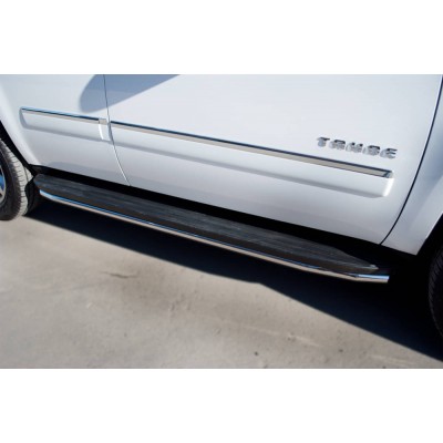 Chevrolet Tahoe 2012-2014 Пороги труба d42 CTHТ-000930