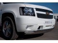 Chevrolet Tahoe 2012-2014 Защита переднего бампера d75/42х75/42 овалы CTHZ-000929