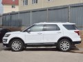 FORD EXPLORER 2016-2017 Пороги труба d76 с накладкой (вариант 1) FET-0026651