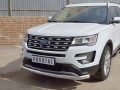 FORD EXPLORER 2016-2017 Защита переднего бампера d76 секции FEZ-002660