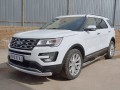 FORD EXPLORER 2016-2017 Защита переднего бампера d76 секции FEZ-002660