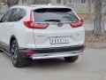 HONDA CR-V 2017- Защита заднего бампера d63 дуга HCRZ-002834