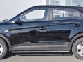 HYUNDAI CRETA 2016- Пороги труба 75х42 овал с проступью HCRO-002424