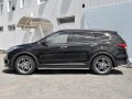 HYUNDAI SANTA FE GRAND 2016-2018 Пороги труба 75х42 овал с проступью HSFO-002734