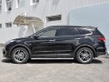 HYUNDAI SANTA FE GRAND 2016-2018 Пороги труба 120х60 овал с проступью HSFO-002735