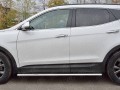 HYUNDAI SANTA FE PREMIUM 2015-2017 Пороги труба 120х60 овал с проступью HSFPO-002446