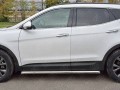 HYUNDAI SANTA FE PREMIUM 2015-2017 Пороги труба d63 секции (вариант 1) HSFPT-0024451