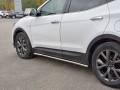 HYUNDAI SANTA FE PREMIUM 2015-2017 Пороги труба d42 секции (вариант 1) HSFPT-002449