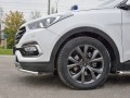 HYUNDAI SANTA FE PREMIUM 2015-2017 Защита переднего бампера d42 секция HSFPZ-002440