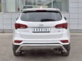 HYUNDAI SANTA FE PREMIUM 2015-2017 Защита заднего бампера d63 волна под машину HSFPZ-002452