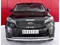 KIA SORENTO PRIME CRDI 2015-2018 Защита переднего бампера d63 секции KSPZ-002206