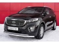 KIA SORENTO PRIME CRDI 2015-2018 Защита переднего бампера d63 секции KSPZ-002206