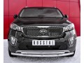 KIA SORENTO PRIME CRDI 2015-2018 Защита переднего бампера d63 дуга-Ф42 дуга KSPZ-002207