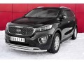 KIA SORENTO PRIME CRDI 2015-2018 Защита переднего бампера d63 дуга-Ф42 дуга KSPZ-002207