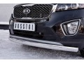 KIA SORENTO PRIME CRDI 2015-2018 Защита переднего бампера 75х42 дуга KSPZ-002209