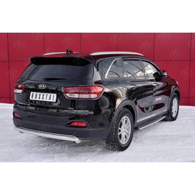 KIA SORENTO PRIME CRDI 2015-2018 Защита заднего бампера d63 дуга KSPZ-002215