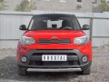 KIA SOUL 2017- Защита переднего бампера d75х42 дуга KSOZ-002751