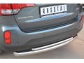 KIA Sorento 2012- Защита заднего бампера d76/d42 (дуга) KIZ-001272