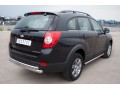 Пороги труба d63 (вариант 2) Chevrolet Captiva 2011-2013