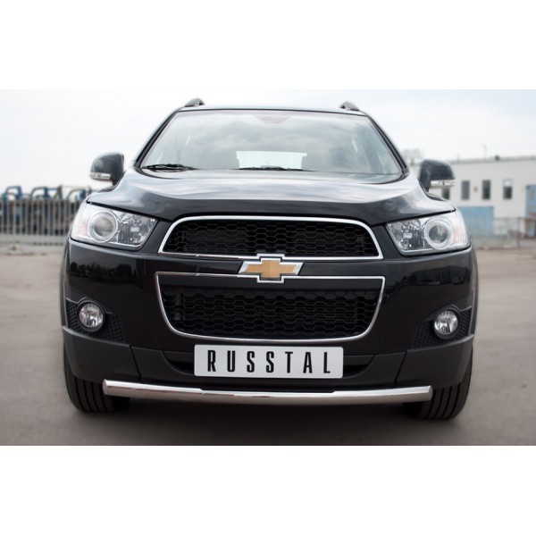 Защита переднего бампера d63 Chevrolet Captiva 2011-2013