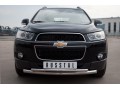 Защита переднего бампера d63/42 Chevrolet Captiva 2011-2013