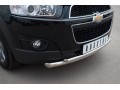 Защита переднего бампера d63/42 Chevrolet Captiva 2011-2013