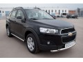 Защита переднего бампера d63/63 (дуга) Chevrolet Captiva 2011-2013