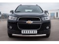 Защита переднего бампера d76 (дуга) Chevrolet Captiva 2011-2013