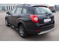 Защита заднего бампера d63/42 (дуга) Chevrolet Captiva 2011-2013