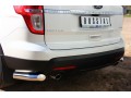 Ford Explorer 2012-2016 Защита заднего бампера уголки d76 (секции) FEZ-001316