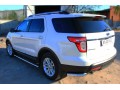 Ford Explorer 2012-2016 Защита заднего бампера уголки d76 (секции) FEZ-001316