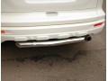 Honda CR-V 2010-2012 защита заднего бампера d63 HNZ-000226