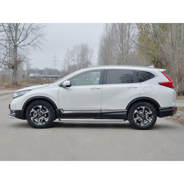 HONDA CR-V 2017- Пороги труба d63 (вариант 1) HCRT-0028331