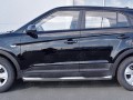 HYUNDAI CRETA 2016- Пороги труба d76 с накладкой (вариант 1) HCRT-0024211