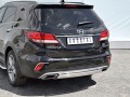 HYUNDAI SANTA FE GRAND 2016-2018 Защита заднего бампера d75х42 дуга HSFZ-002739