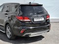 HYUNDAI SANTA FE GRAND 2016-2018 Защита заднего бампера d63 дуга HSFZ-002740