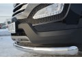 Hyundai Santa Fe 2012-2015 Защита переднего бампера d76 (секции) HSFZ-001218