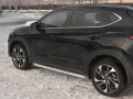 HYUNDAI TUCSON 2018- Пороги труба d63 (вариант 1) HTT-0031001